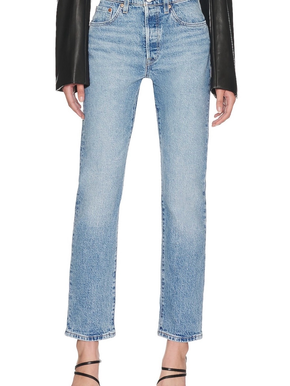Levi's - 501 Straight Leg Jeans in Hollow Days - Revolve - Size 26